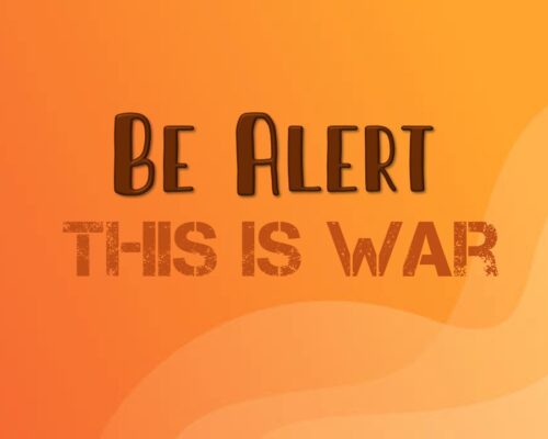 Be Alert