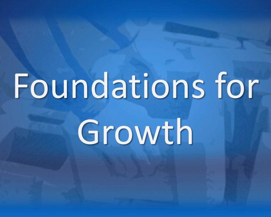 Foundations for Growth Foundations for Growth