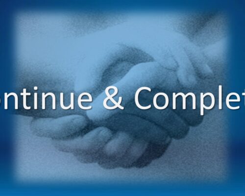 Continue and Complete